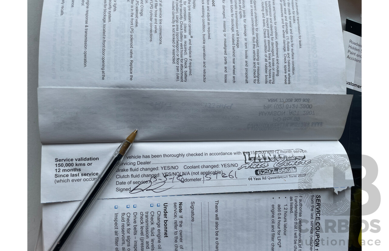 01/10 Holden Commodore OMEGA RWD VE MY10 Utility White 3.6L