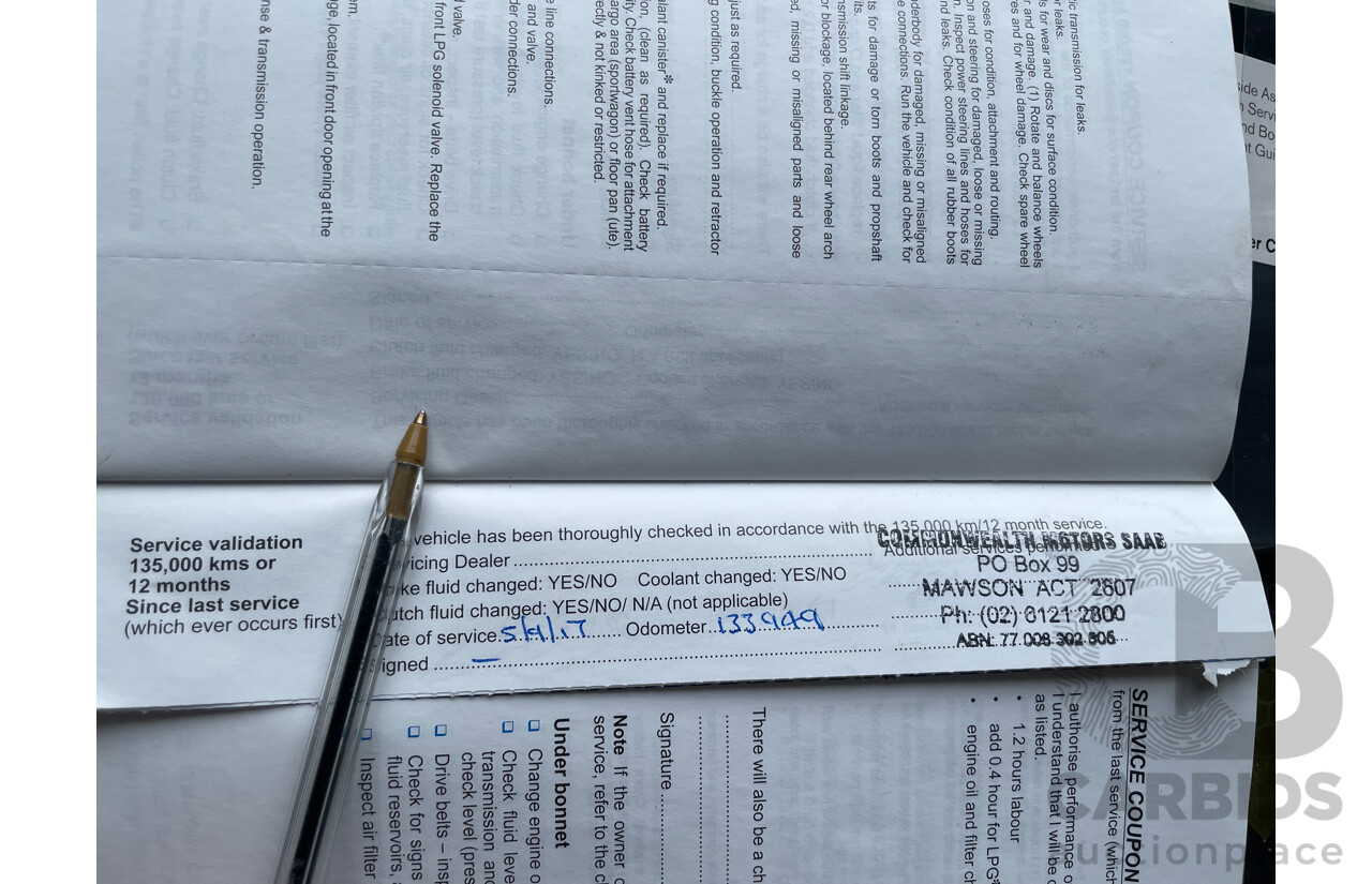 01/10 Holden Commodore OMEGA RWD VE MY10 Utility White 3.6L