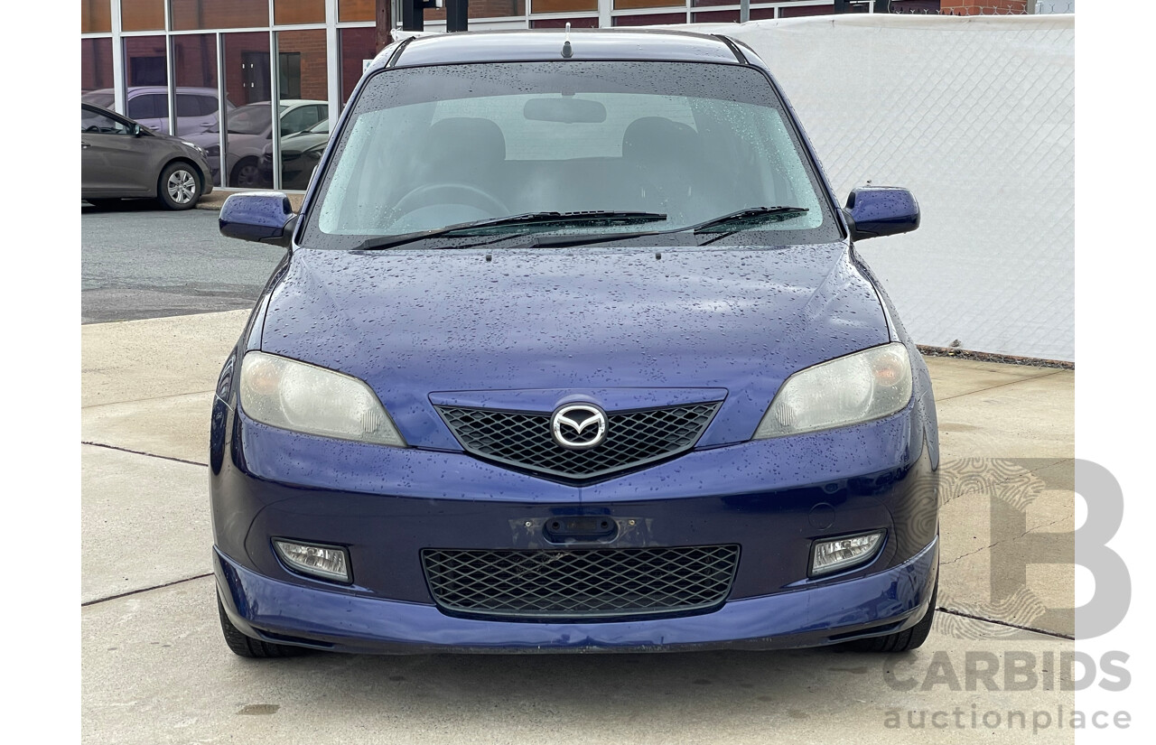 02/05 Mazda Mazda2 GENKI FWD DY 5D Hatchback Blue 1.5L