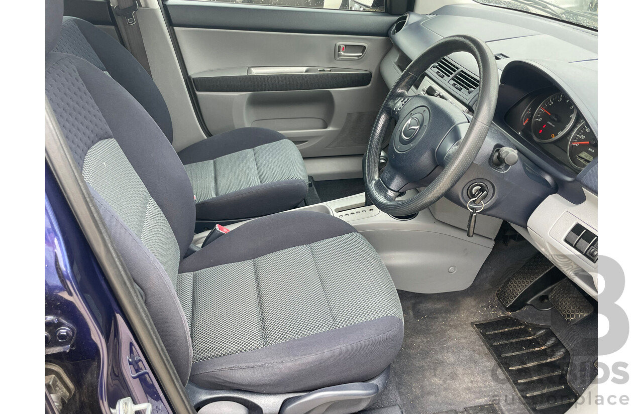 02/05 Mazda Mazda2 GENKI FWD DY 5D Hatchback Blue 1.5L