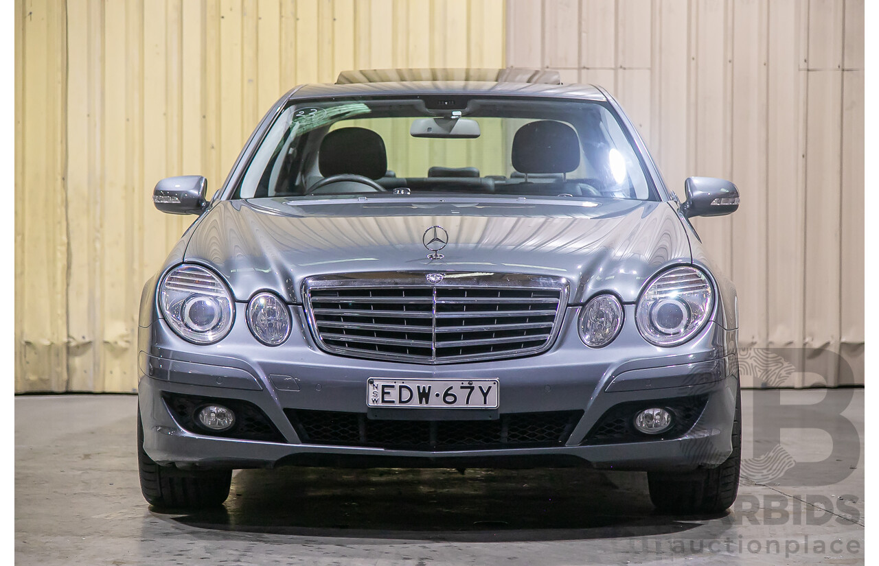 2/2008 Mercedes Benz E280 Elegance 211 MY07 Upgrade 4d Wagon Flint Gray V6 3.0L
