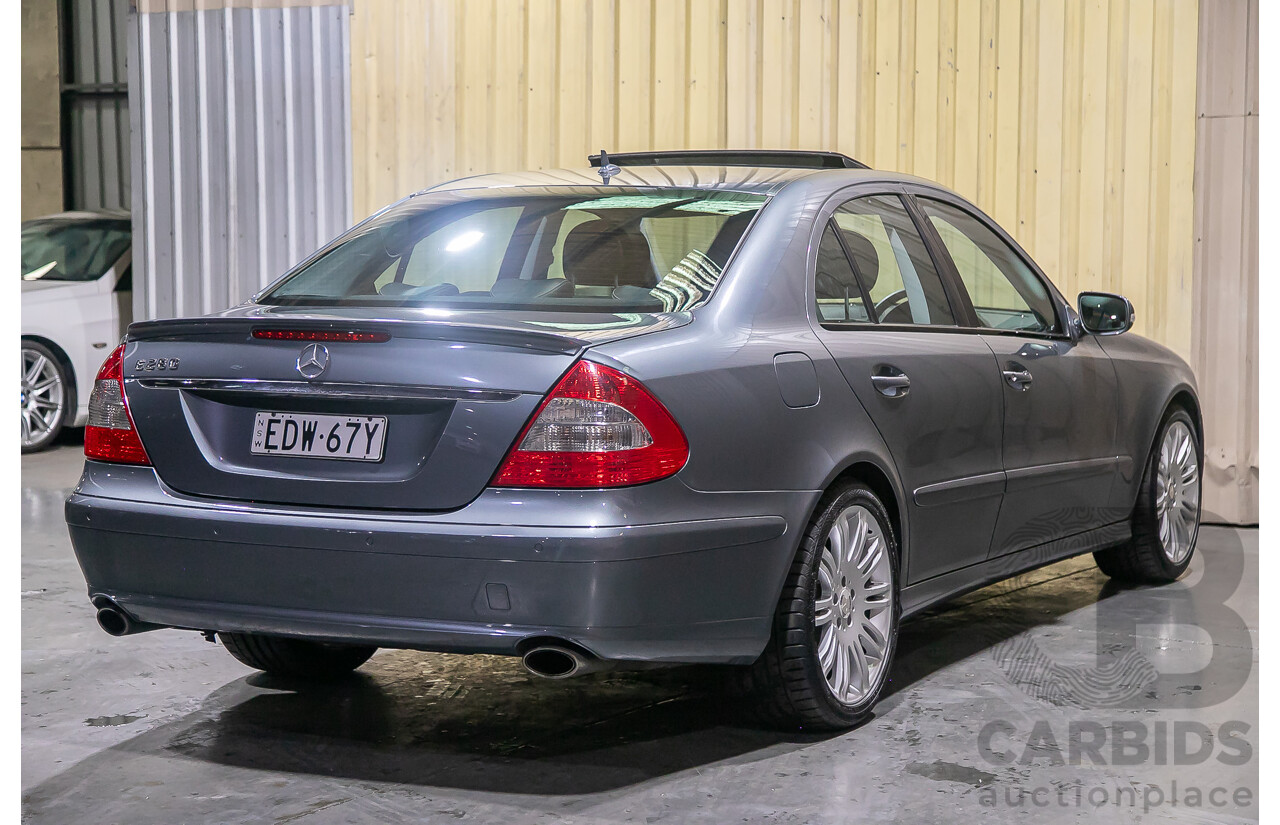2/2008 Mercedes Benz E280 Elegance 211 MY07 Upgrade 4d Wagon Flint Gray V6 3.0L