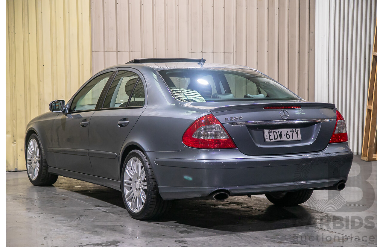 2/2008 Mercedes Benz E280 Elegance 211 MY07 Upgrade 4d Wagon Flint Gray V6 3.0L