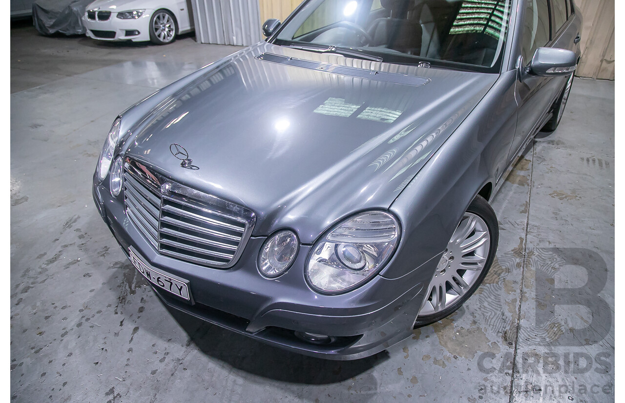 2/2008 Mercedes Benz E280 Elegance 211 MY07 Upgrade 4d Wagon Flint Gray V6 3.0L
