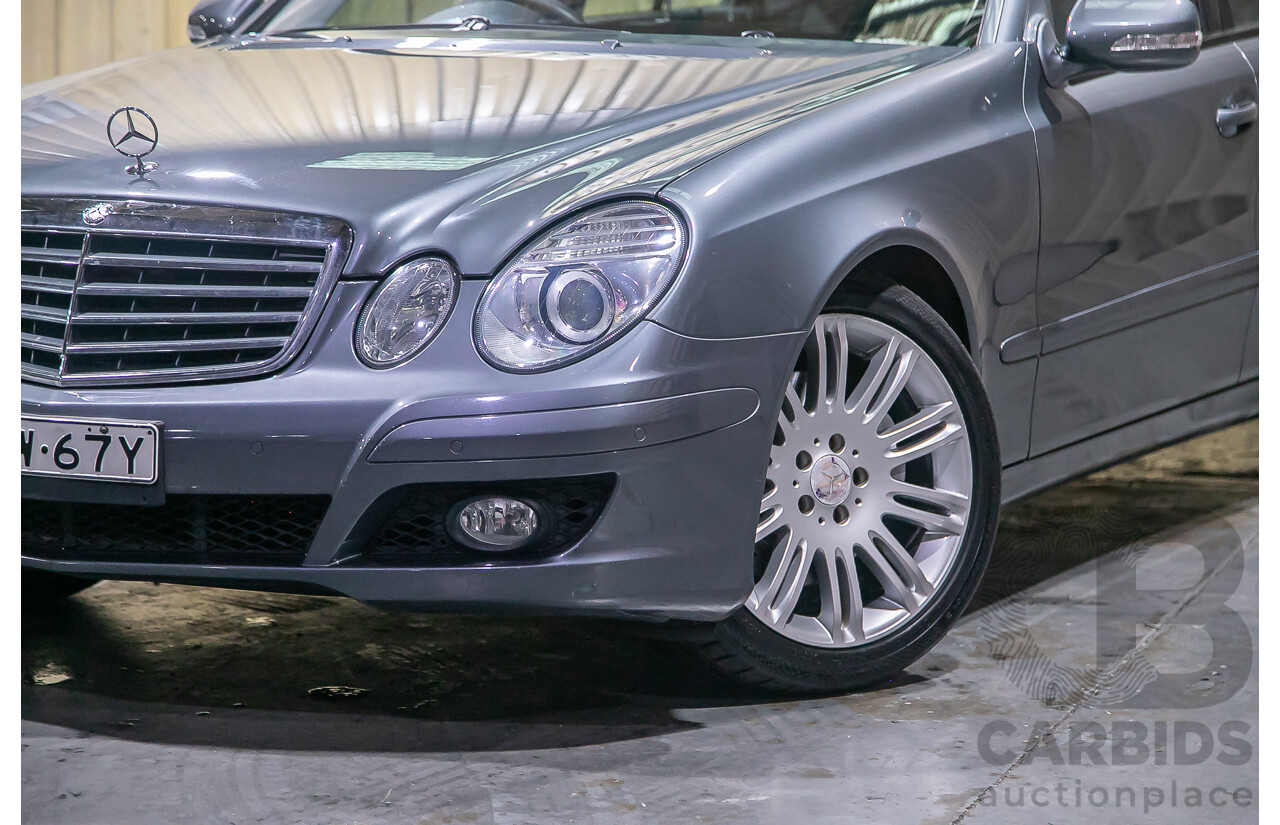 2/2008 Mercedes Benz E280 Elegance 211 MY07 Upgrade 4d Wagon Flint Gray V6 3.0L