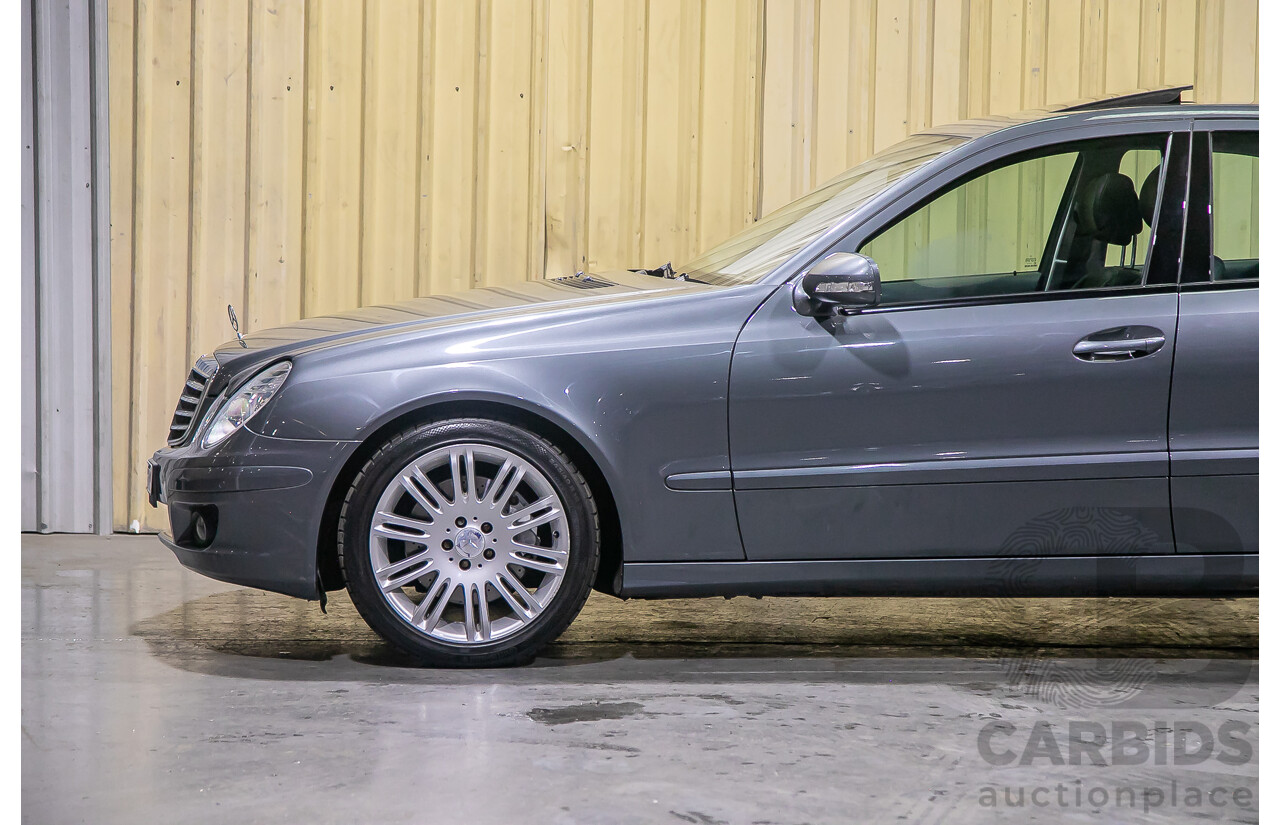 2/2008 Mercedes Benz E280 Elegance 211 MY07 Upgrade 4d Wagon Flint Gray V6 3.0L