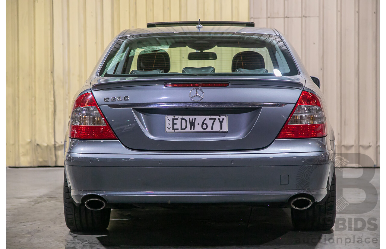 2/2008 Mercedes Benz E280 Elegance 211 MY07 Upgrade 4d Wagon Flint Gray V6 3.0L