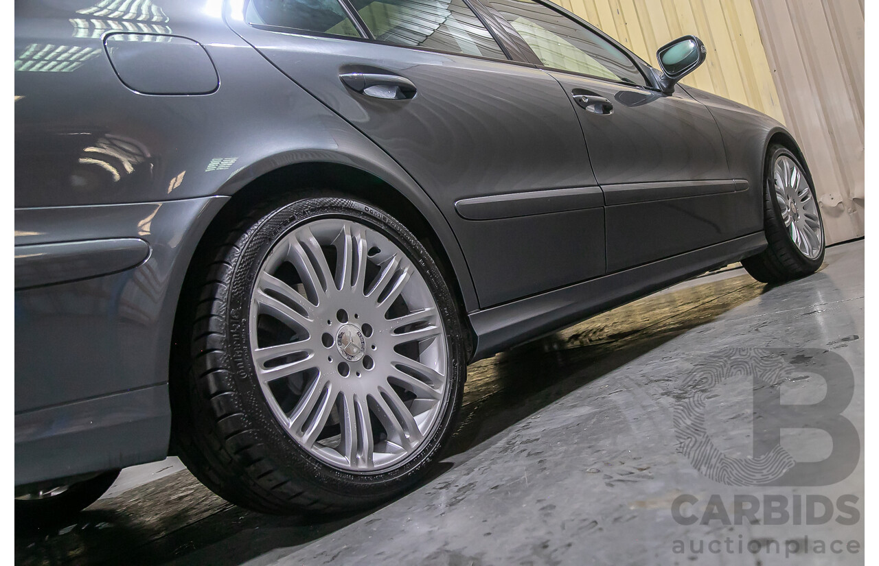 2/2008 Mercedes Benz E280 Elegance 211 MY07 Upgrade 4d Wagon Flint Gray V6 3.0L