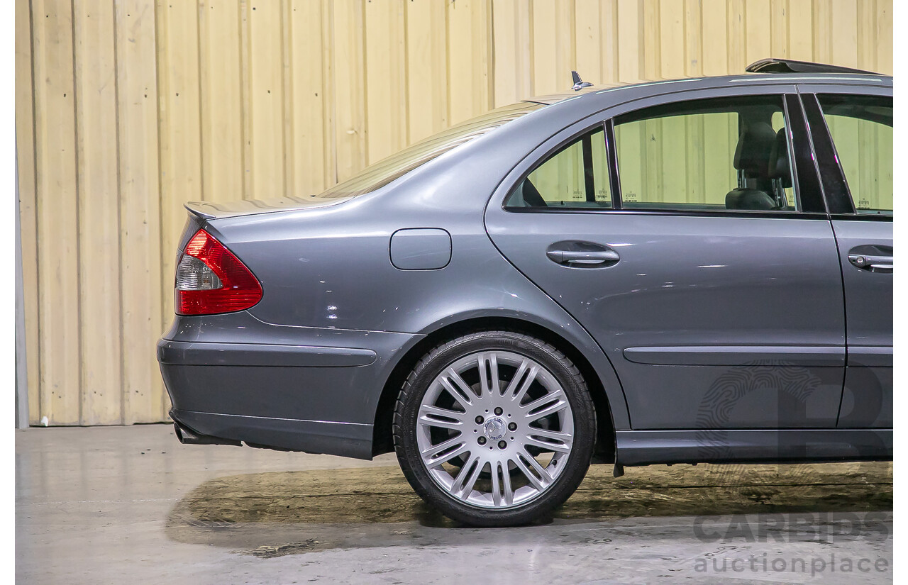 2/2008 Mercedes Benz E280 Elegance 211 MY07 Upgrade 4d Wagon Flint Gray V6 3.0L