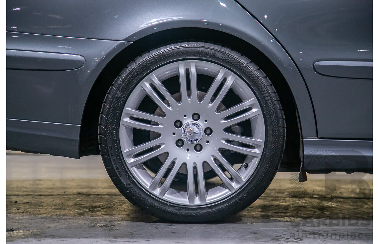 2/2008 Mercedes Benz E280 Elegance 211 MY07 Upgrade 4d Wagon Flint Gray V6 3.0L