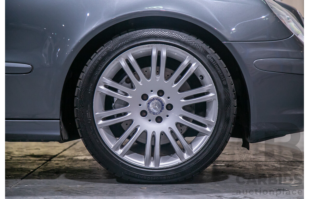 2/2008 Mercedes Benz E280 Elegance 211 MY07 Upgrade 4d Wagon Flint Gray V6 3.0L