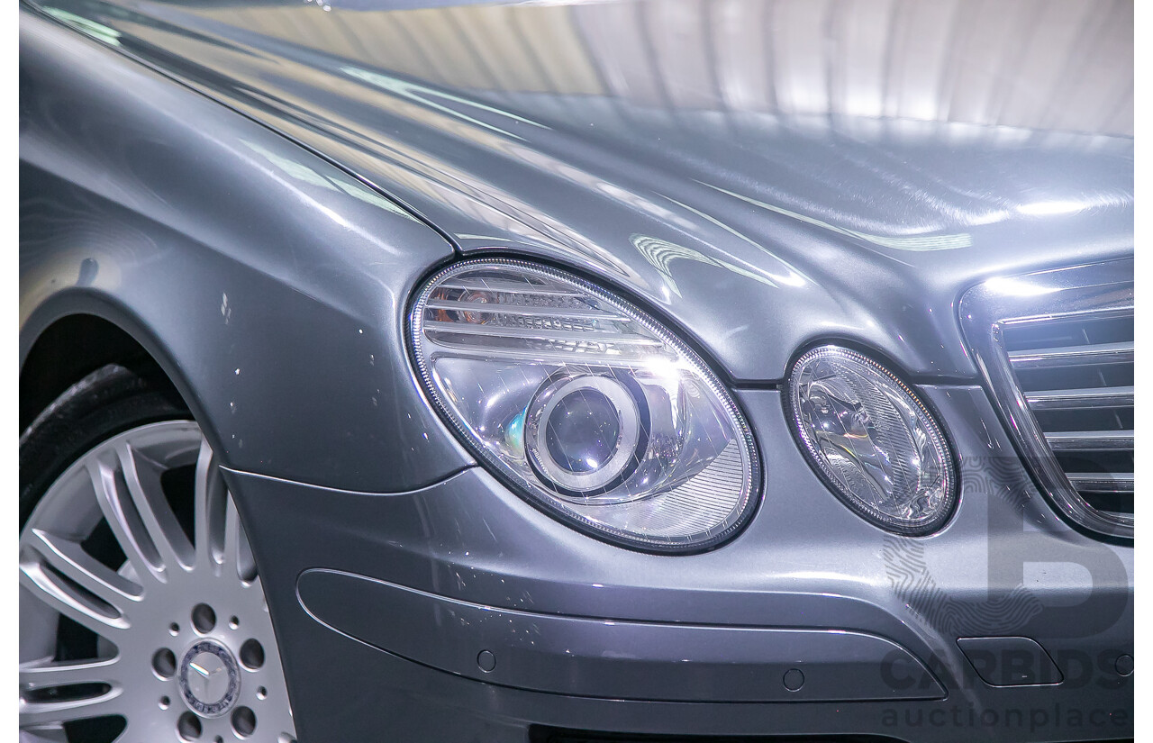 2/2008 Mercedes Benz E280 Elegance 211 MY07 Upgrade 4d Wagon Flint Gray V6 3.0L
