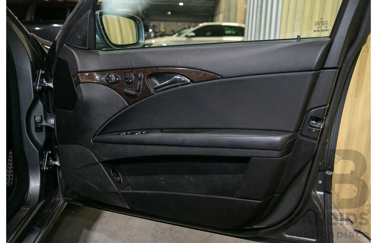 2/2008 Mercedes Benz E280 Elegance 211 MY07 Upgrade 4d Wagon Flint Gray V6 3.0L