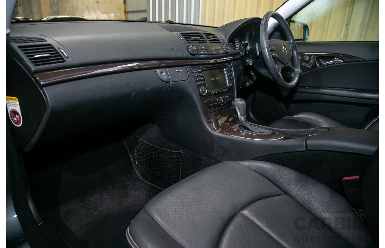 2/2008 Mercedes Benz E280 Elegance 211 MY07 Upgrade 4d Wagon Flint Gray V6 3.0L