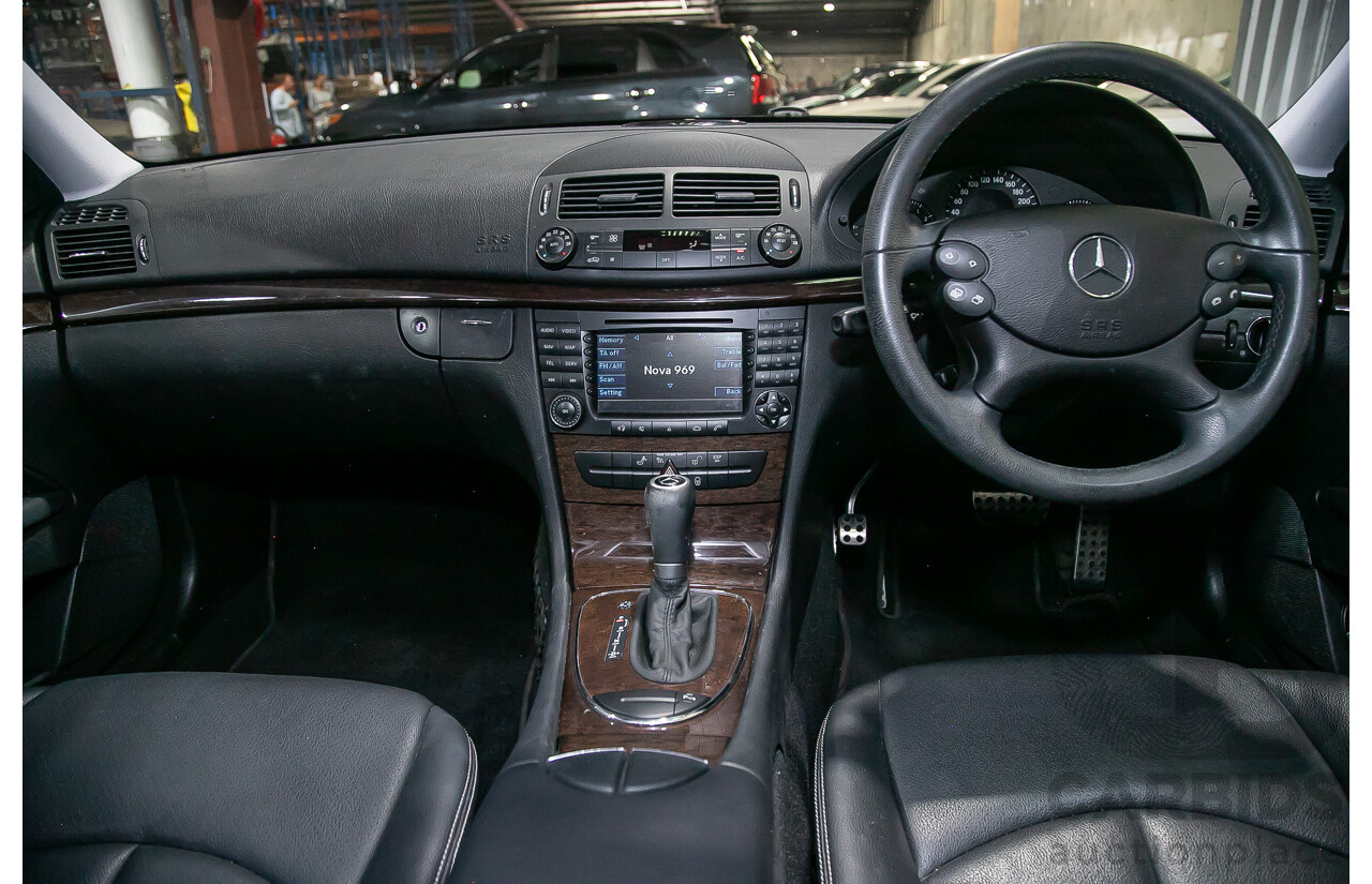 2/2008 Mercedes Benz E280 Elegance 211 MY07 Upgrade 4d Wagon Flint Gray V6 3.0L