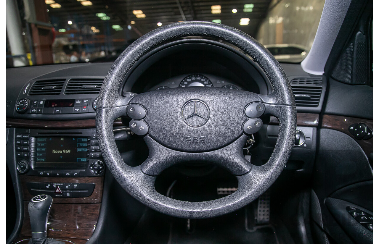 2/2008 Mercedes Benz E280 Elegance 211 MY07 Upgrade 4d Wagon Flint Gray V6 3.0L