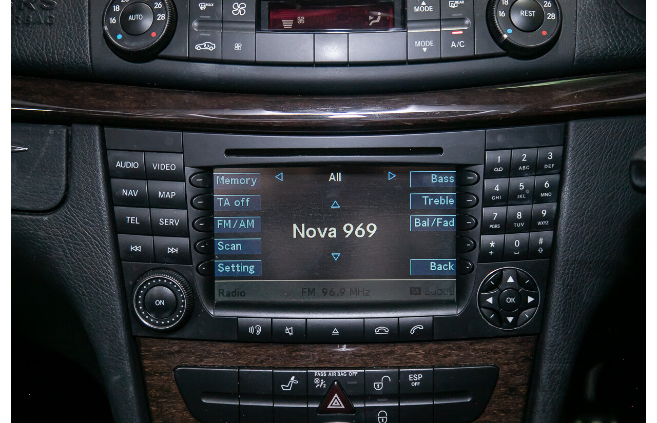 2/2008 Mercedes Benz E280 Elegance 211 MY07 Upgrade 4d Wagon Flint Gray V6 3.0L