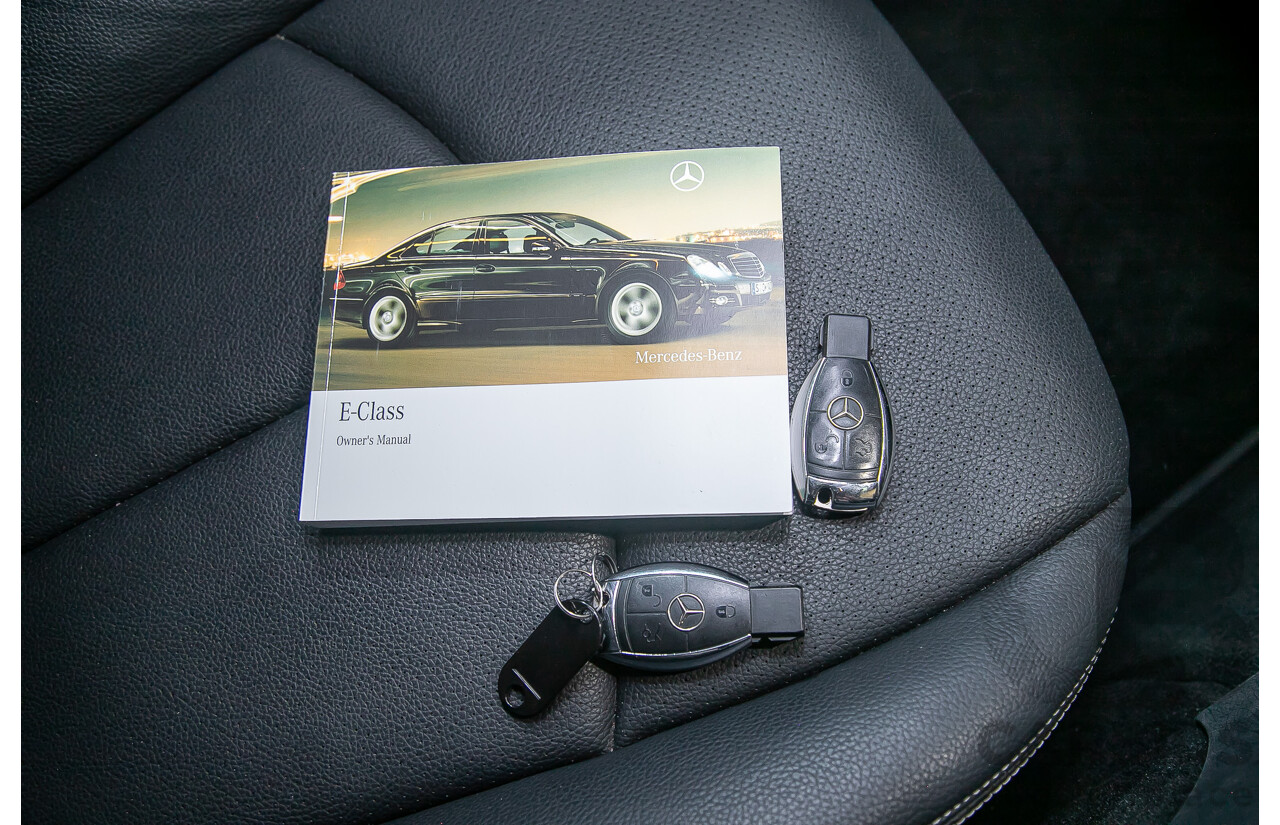 2/2008 Mercedes Benz E280 Elegance 211 MY07 Upgrade 4d Wagon Flint Gray V6 3.0L