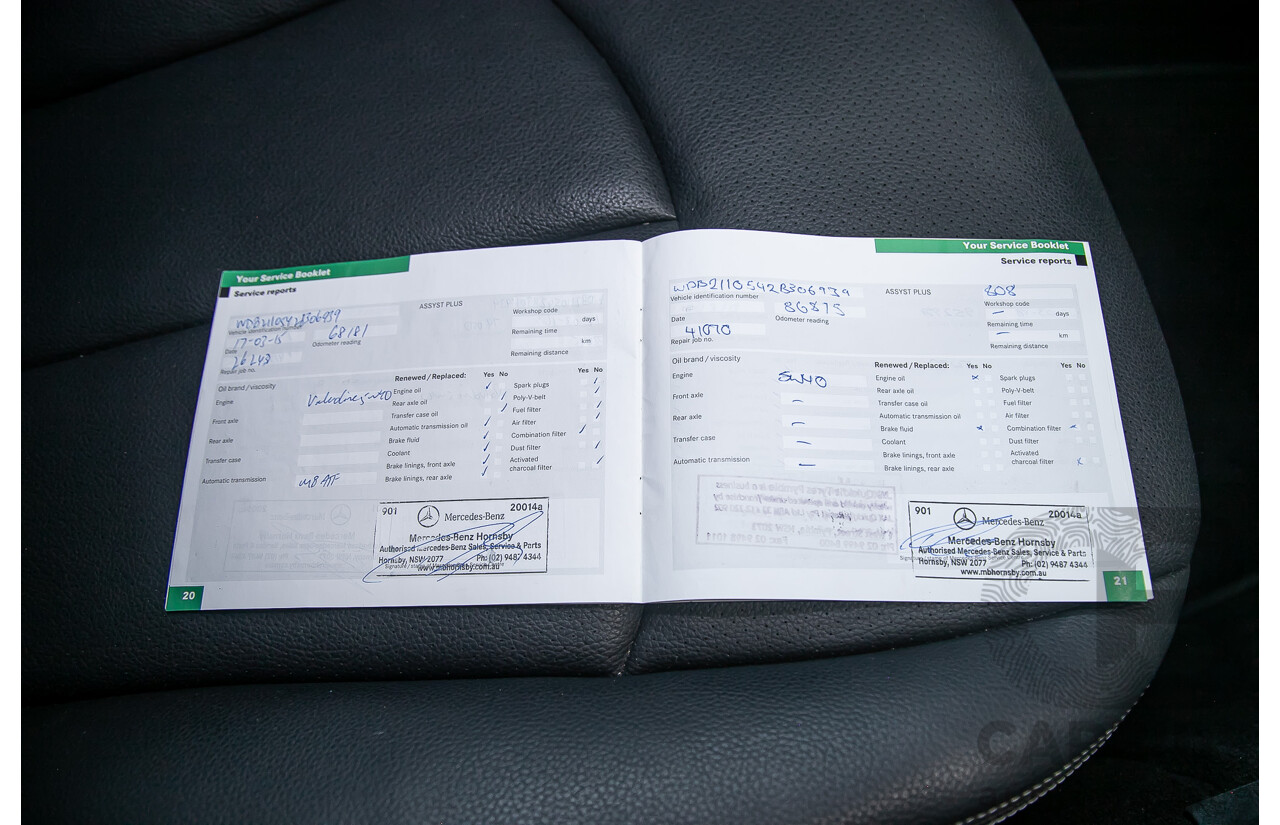 2/2008 Mercedes Benz E280 Elegance 211 MY07 Upgrade 4d Wagon Flint Gray V6 3.0L