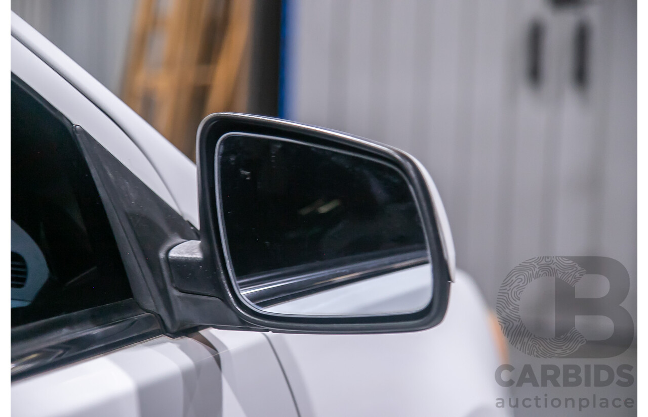 8/2010 Mitsubishi Lancer Ralliart (AWD) CJ MY10 4d Sedan White Turbo 2.0L