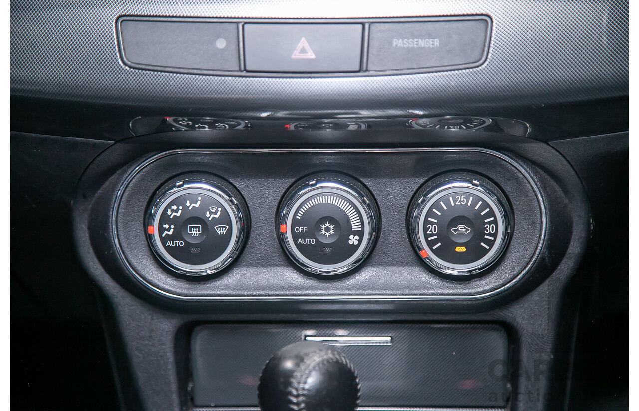 8/2010 Mitsubishi Lancer Ralliart (AWD) CJ MY10 4d Sedan White Turbo 2.0L