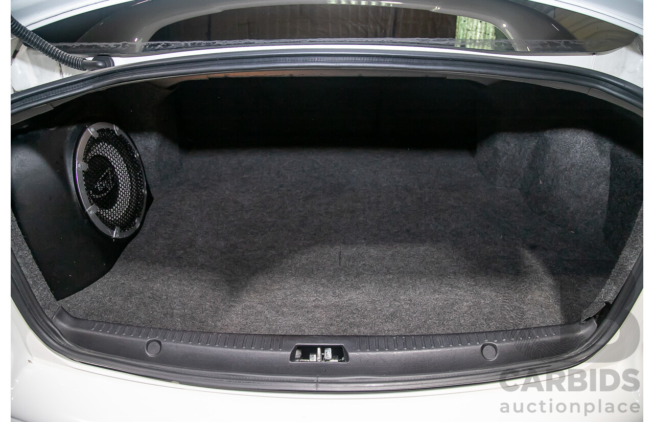 8/2010 Mitsubishi Lancer Ralliart (AWD) CJ MY10 4d Sedan White Turbo 2.0L