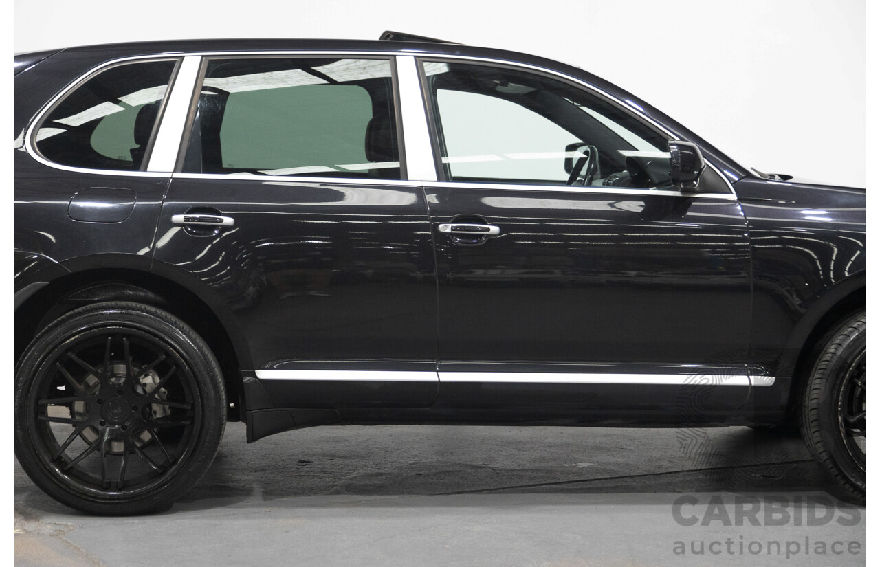 12/2009 Porsche Cayenne (AWD) MY09 4D Wagon Black Turbo Diesel V6 3.0L