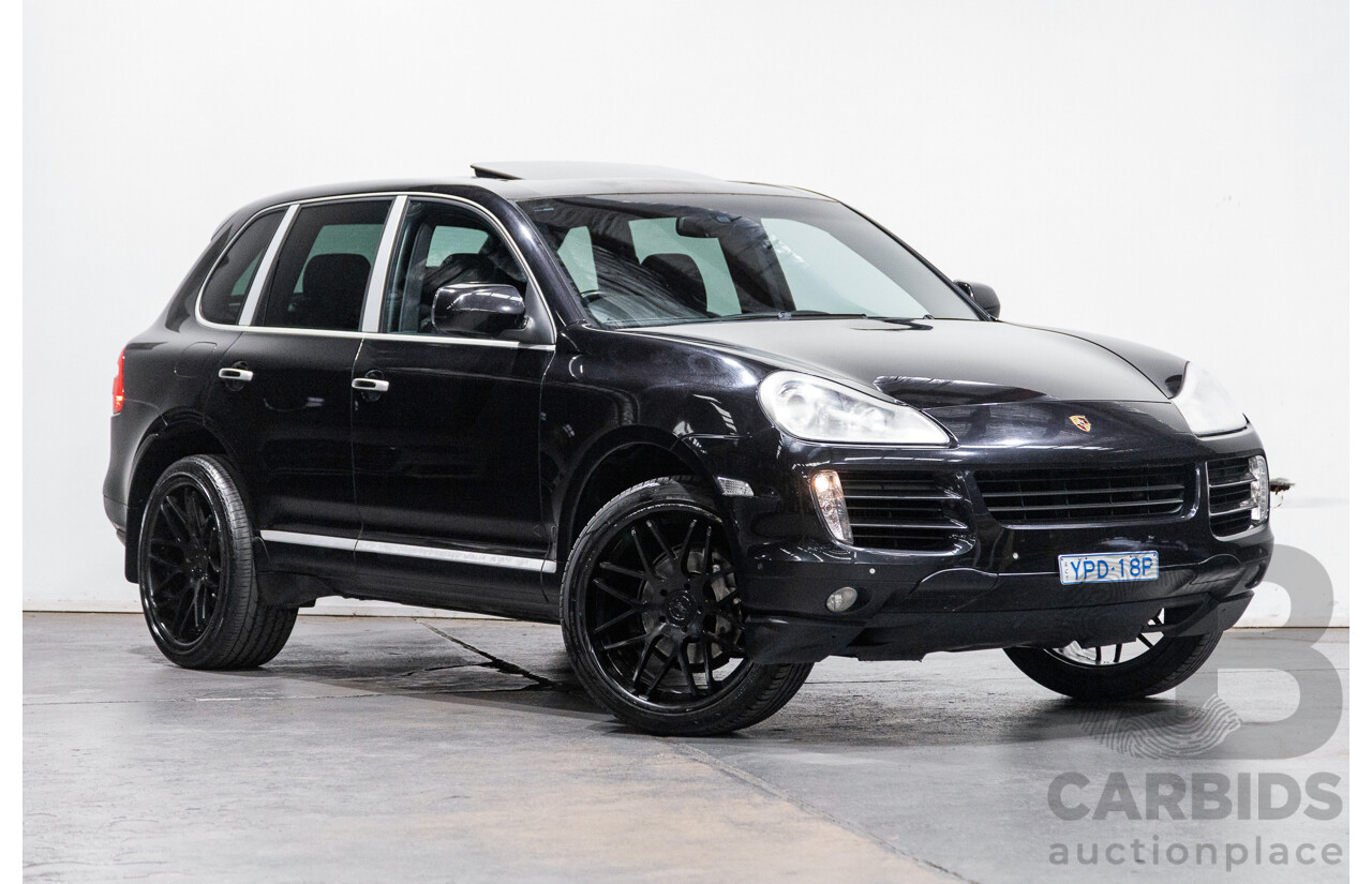 12/2009 Porsche Cayenne (AWD) MY09 4D Wagon Black Turbo Diesel V6 3.0L
