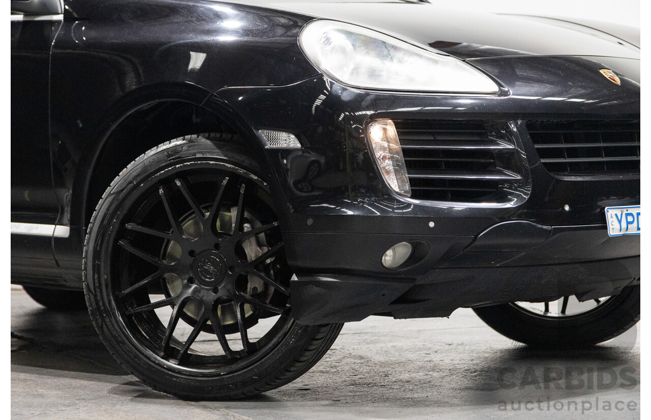 12/2009 Porsche Cayenne (AWD) MY09 4D Wagon Black Turbo Diesel V6 3.0L