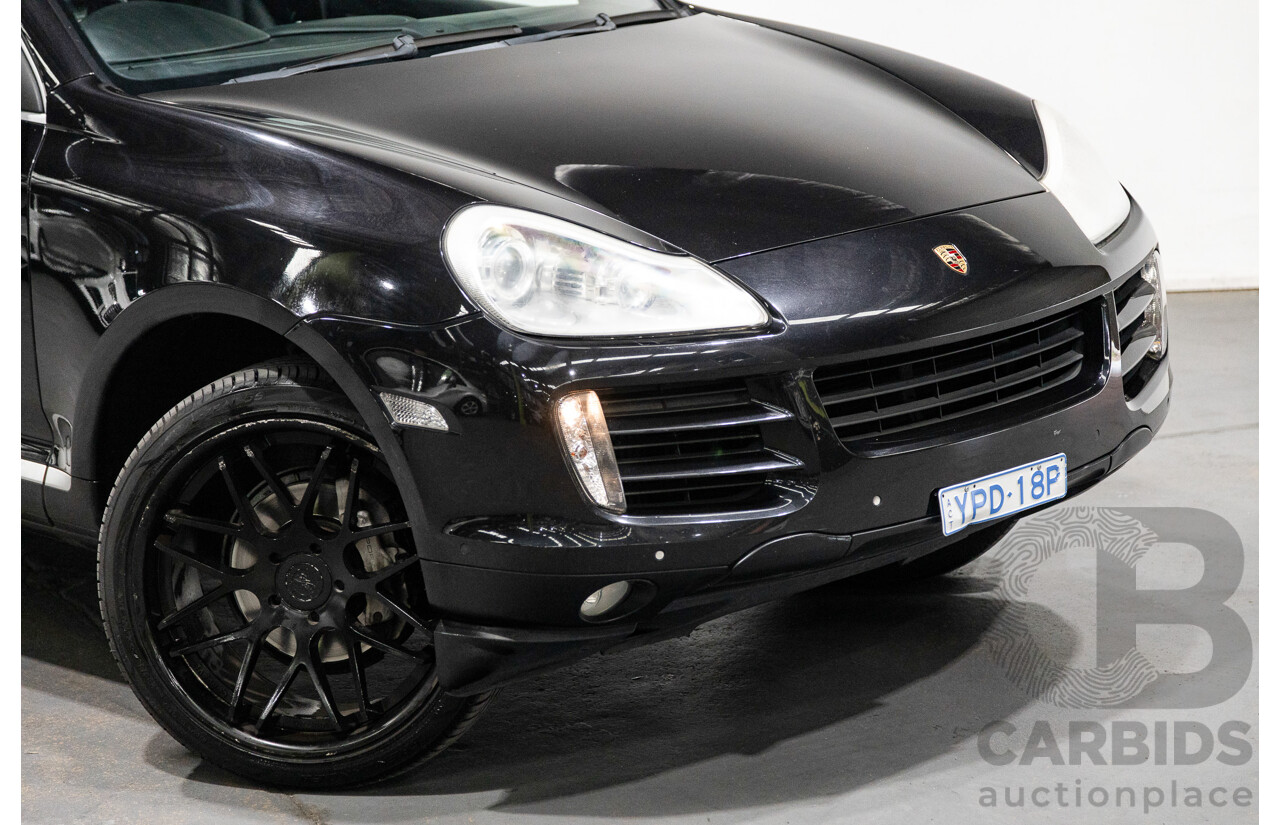 12/2009 Porsche Cayenne (AWD) MY09 4D Wagon Black Turbo Diesel V6 3.0L