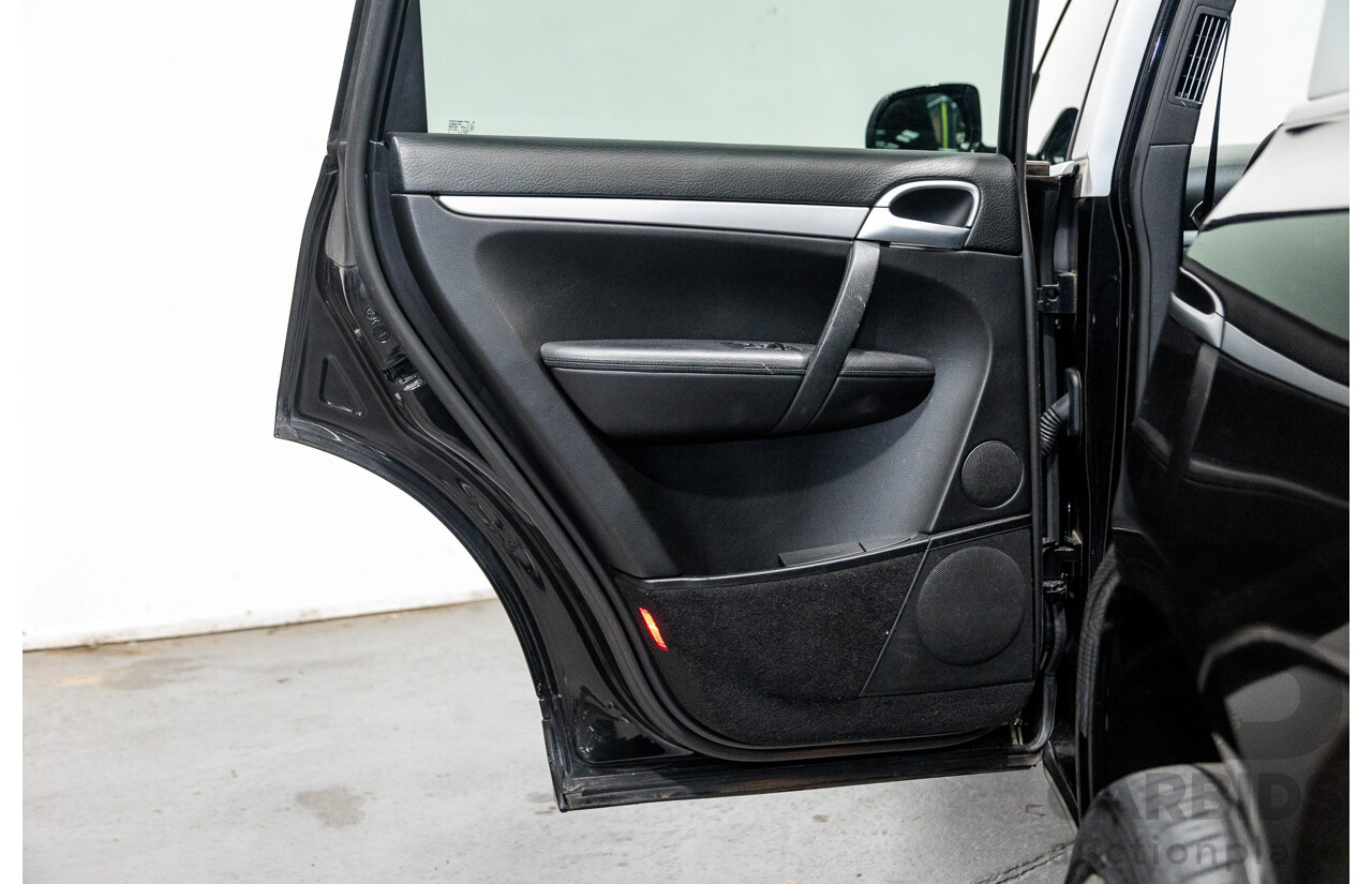 12/2009 Porsche Cayenne (AWD) MY09 4D Wagon Black Turbo Diesel V6 3.0L