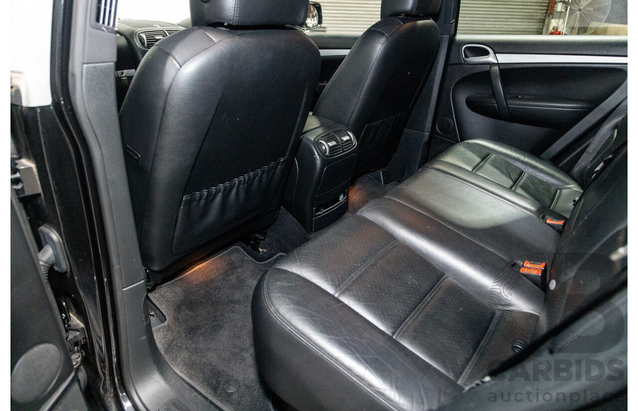 12/2009 Porsche Cayenne (AWD) MY09 4D Wagon Black Turbo Diesel V6 3.0L