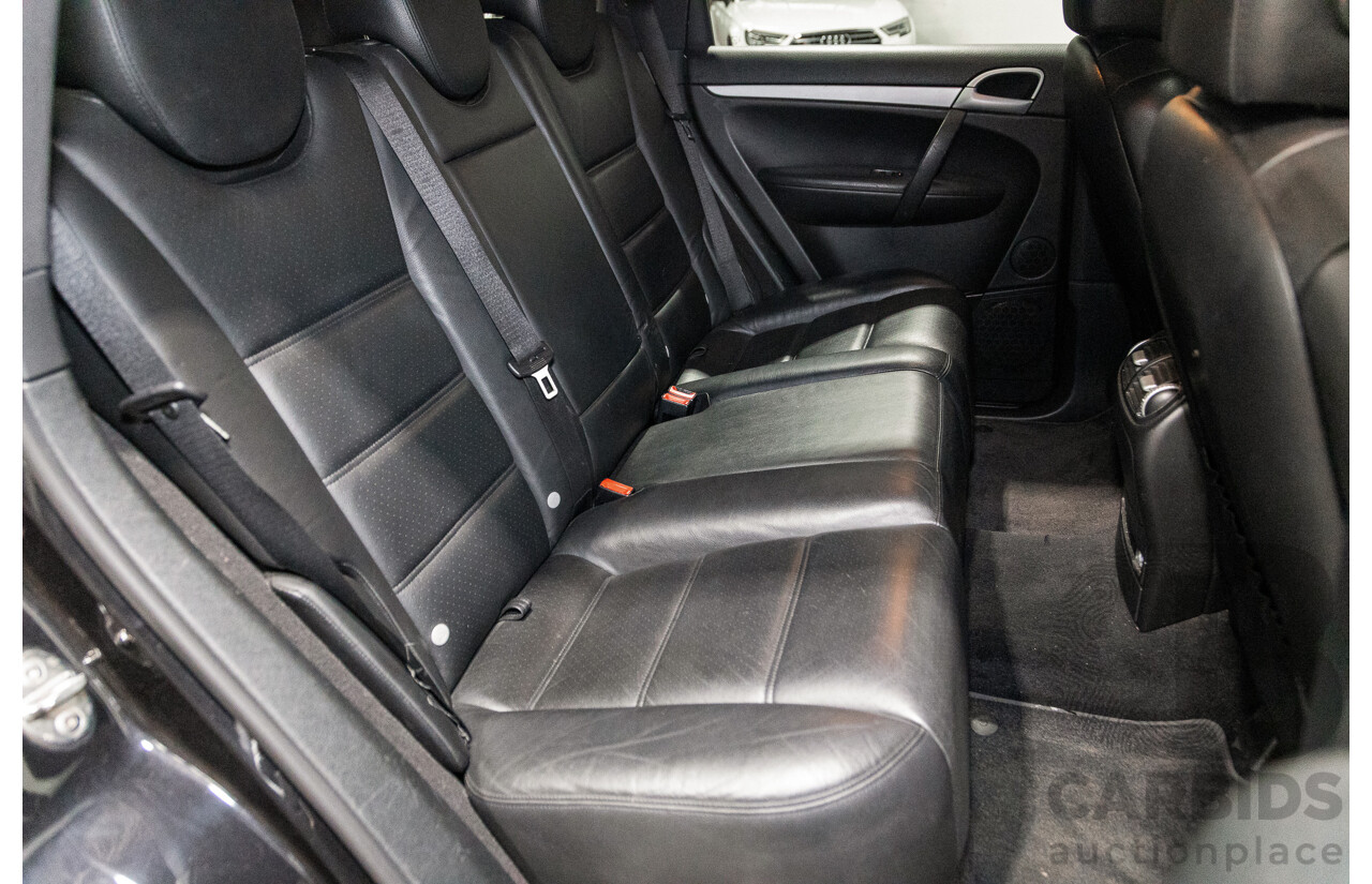 12/2009 Porsche Cayenne (AWD) MY09 4D Wagon Black Turbo Diesel V6 3.0L