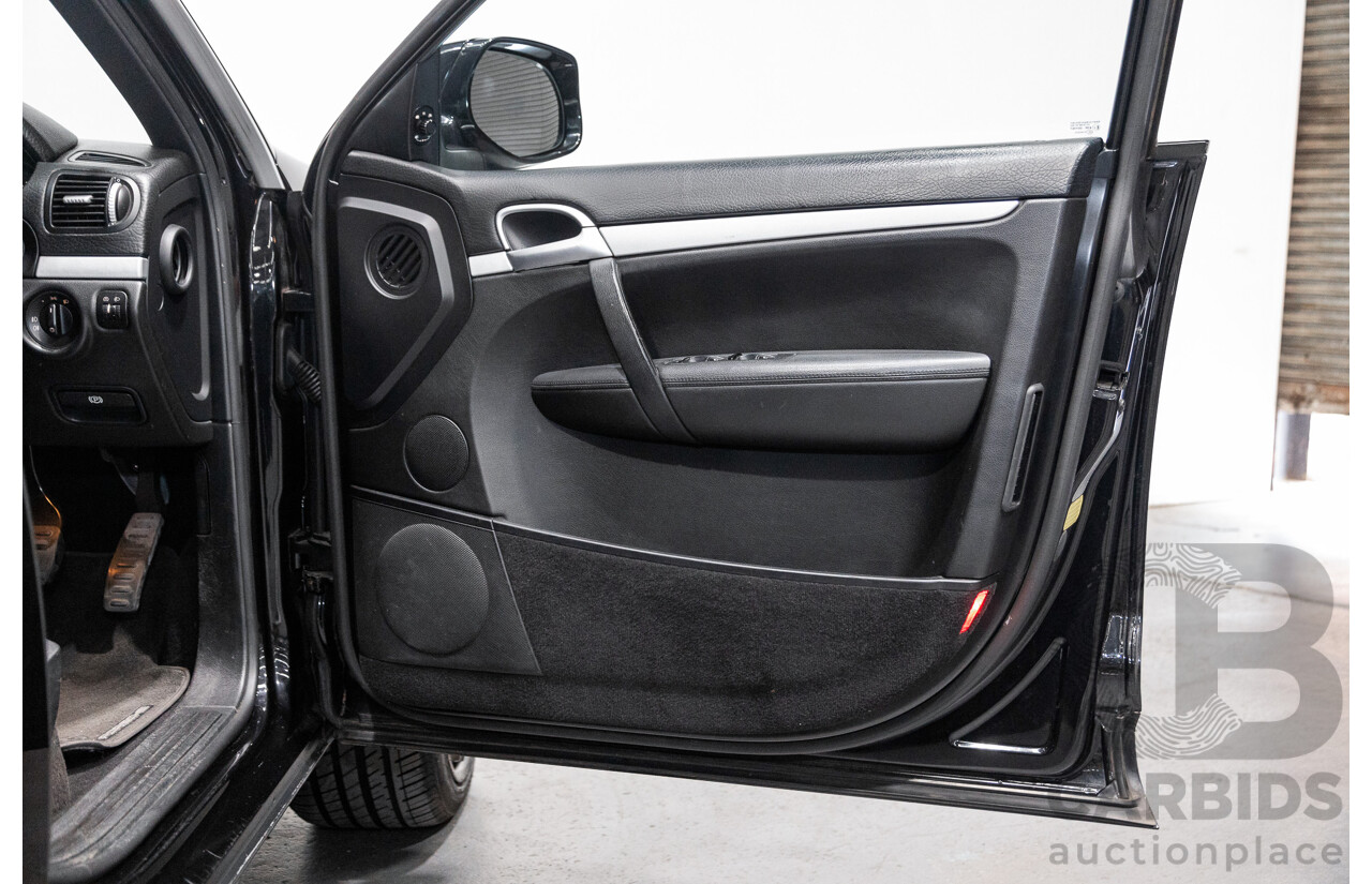 12/2009 Porsche Cayenne (AWD) MY09 4D Wagon Black Turbo Diesel V6 3.0L