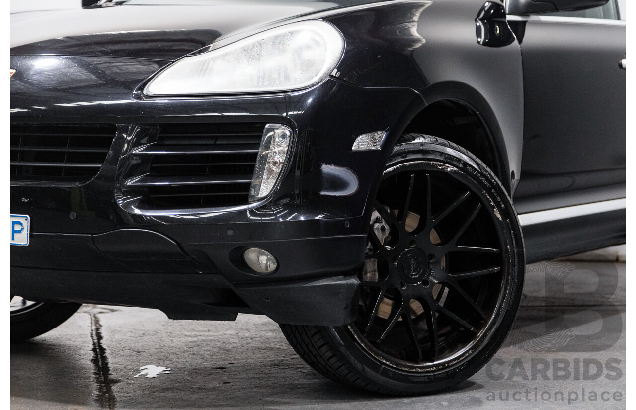 12/2009 Porsche Cayenne (AWD) MY09 4D Wagon Black Turbo Diesel V6 3.0L