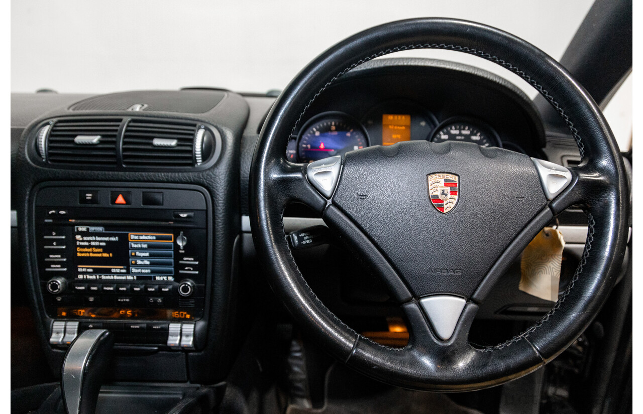 12/2009 Porsche Cayenne (AWD) MY09 4D Wagon Black Turbo Diesel V6 3.0L