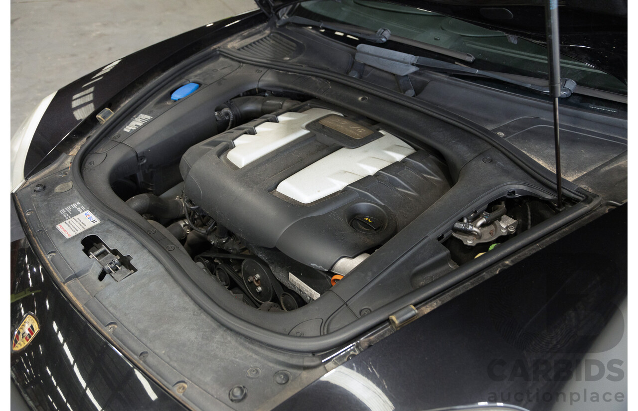 12/2009 Porsche Cayenne (AWD) MY09 4D Wagon Black Turbo Diesel V6 3.0L