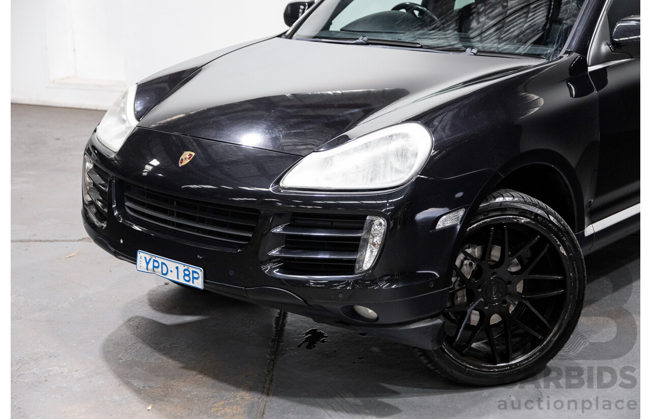 12/2009 Porsche Cayenne (AWD) MY09 4D Wagon Black Turbo Diesel V6 3.0L