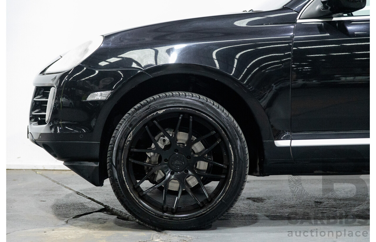 12/2009 Porsche Cayenne (AWD) MY09 4D Wagon Black Turbo Diesel V6 3.0L