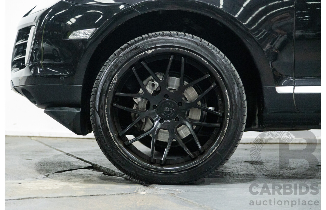 12/2009 Porsche Cayenne (AWD) MY09 4D Wagon Black Turbo Diesel V6 3.0L