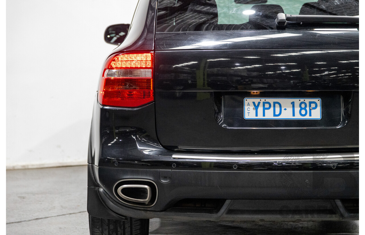 12/2009 Porsche Cayenne (AWD) MY09 4D Wagon Black Turbo Diesel V6 3.0L