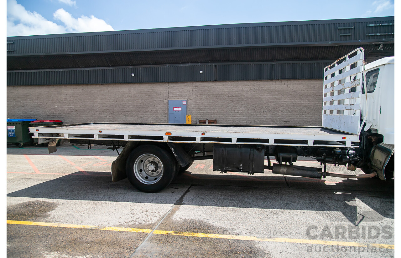 05/1988 Hino GD 166L Tray Back 2d Cab Chassis Truck White Diesel 6.0L