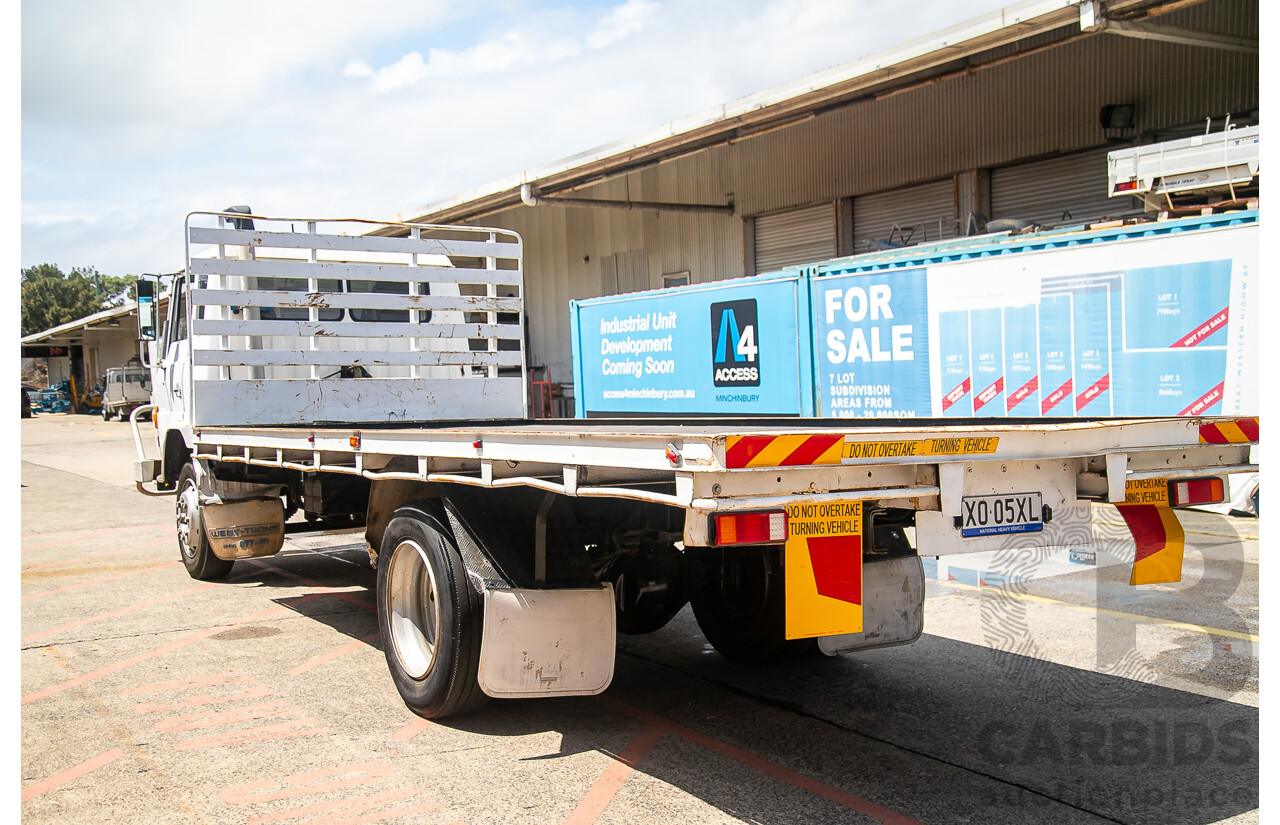 05/1988 Hino GD 166L Tray Back 2d Cab Chassis Truck White Diesel 6.0L