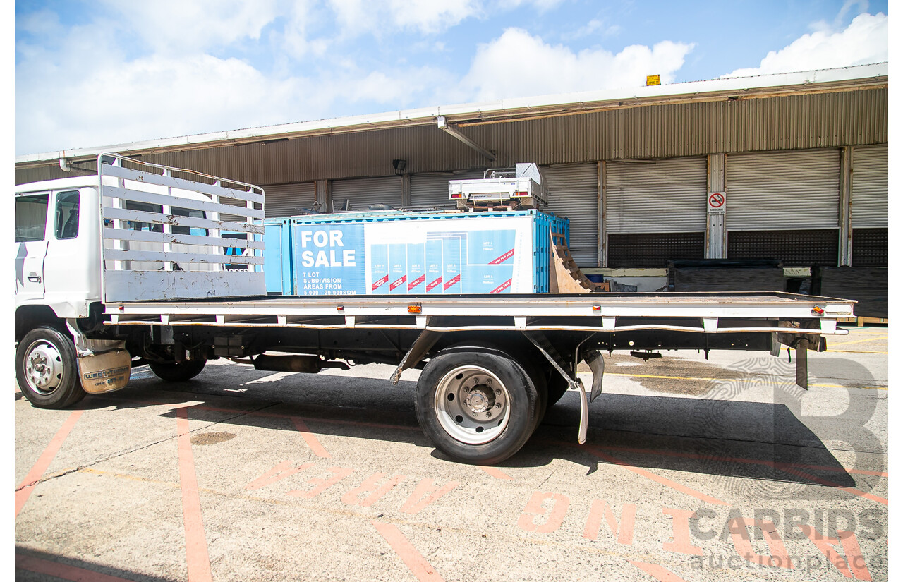 05/1988 Hino GD 166L Tray Back 2d Cab Chassis Truck White Diesel 6.0L