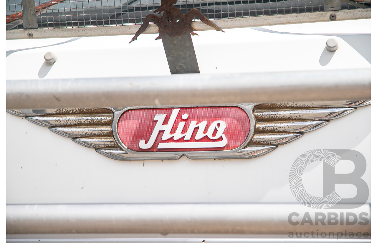 05/1988 Hino GD 166L Tray Back 2d Cab Chassis Truck White Diesel 6.0L