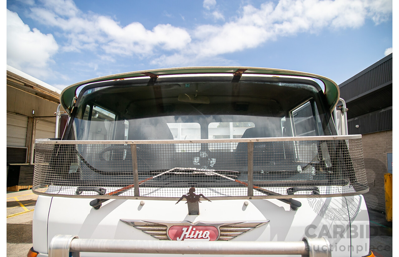 05/1988 Hino GD 166L Tray Back 2d Cab Chassis Truck White Diesel 6.0L