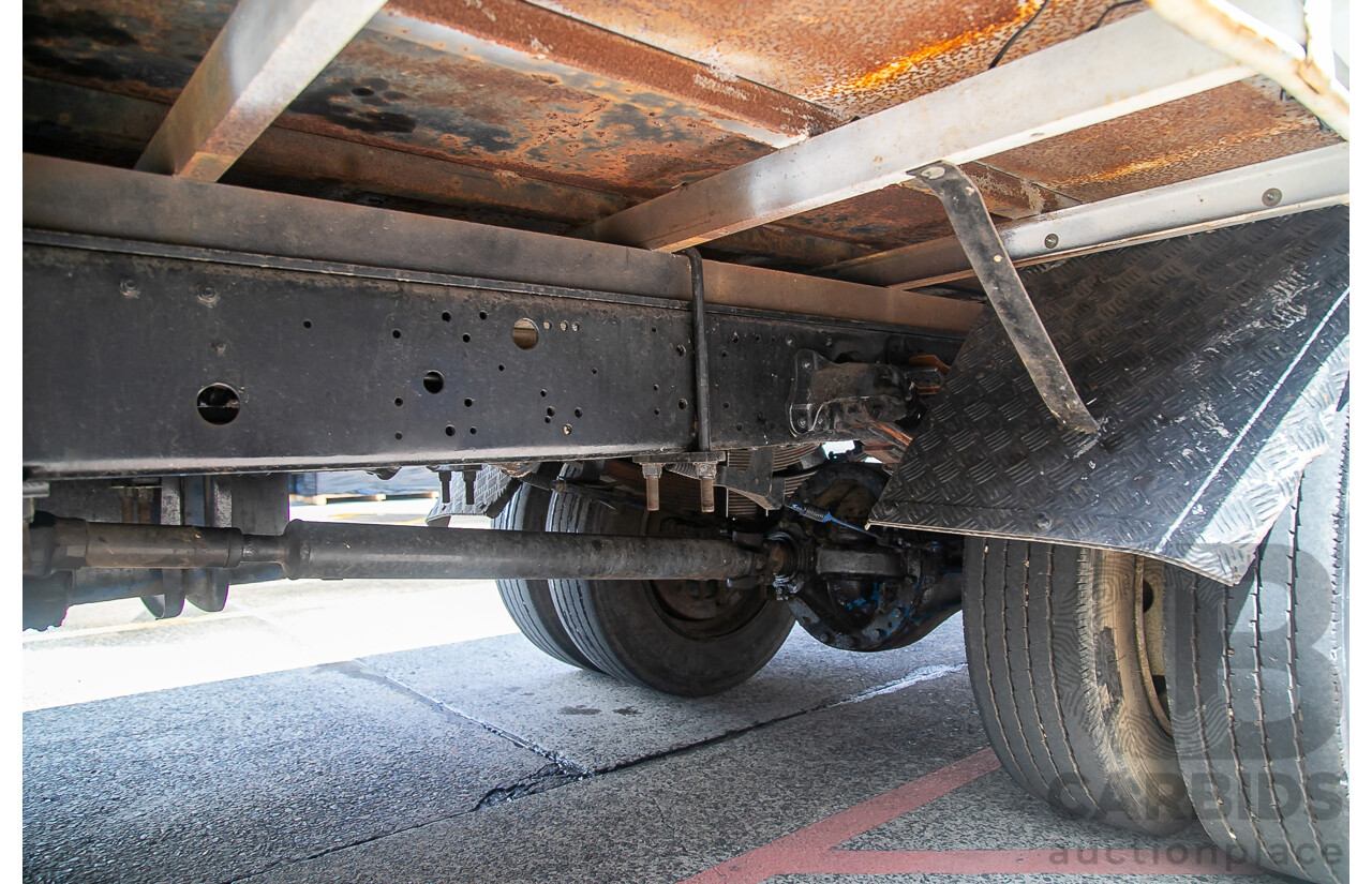 05/1988 Hino GD 166L Tray Back 2d Cab Chassis Truck White Diesel 6.0L