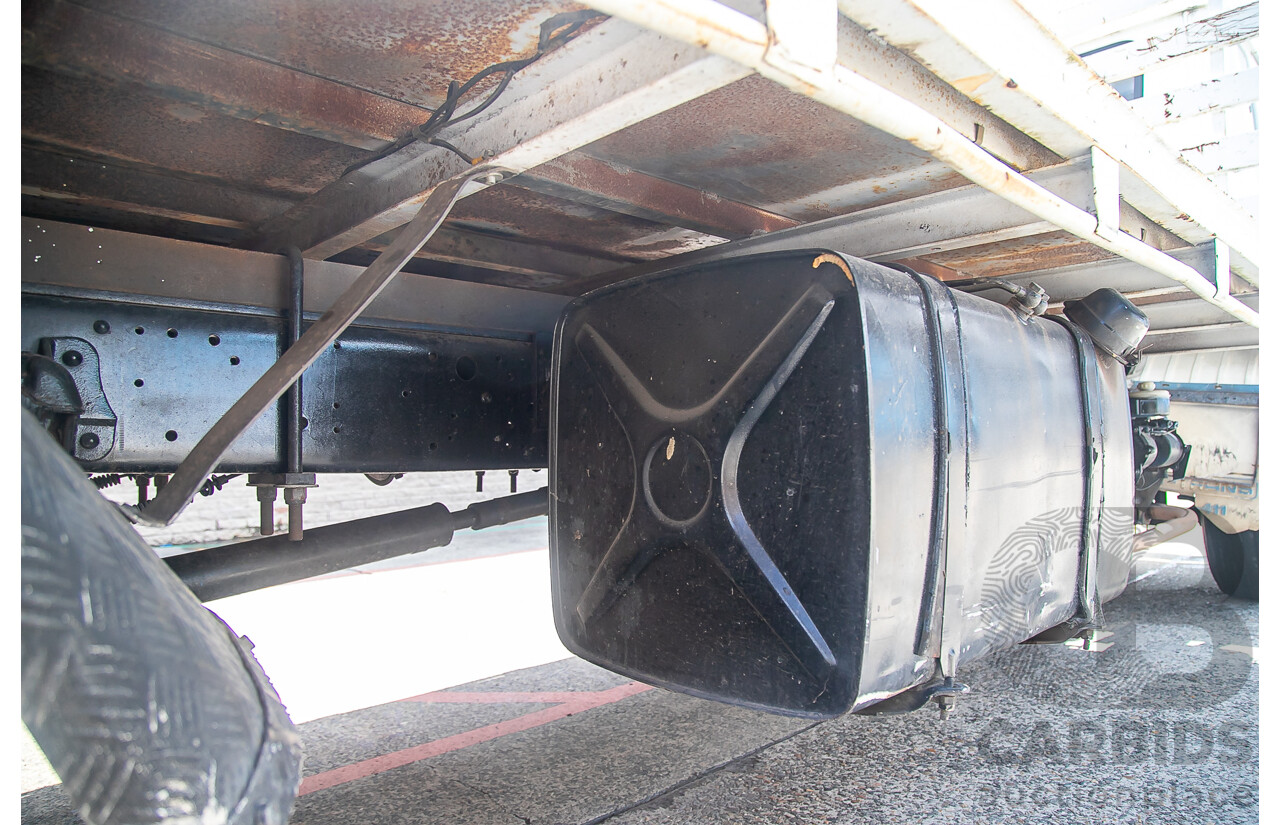 05/1988 Hino GD 166L Tray Back 2d Cab Chassis Truck White Diesel 6.0L