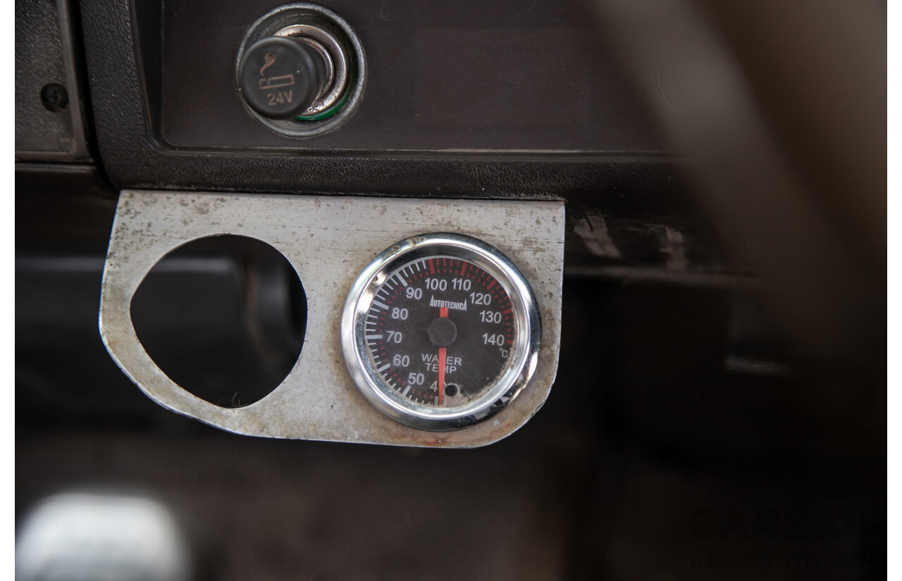 05/1988 Hino GD 166L Tray Back 2d Cab Chassis Truck White Diesel 6.0L