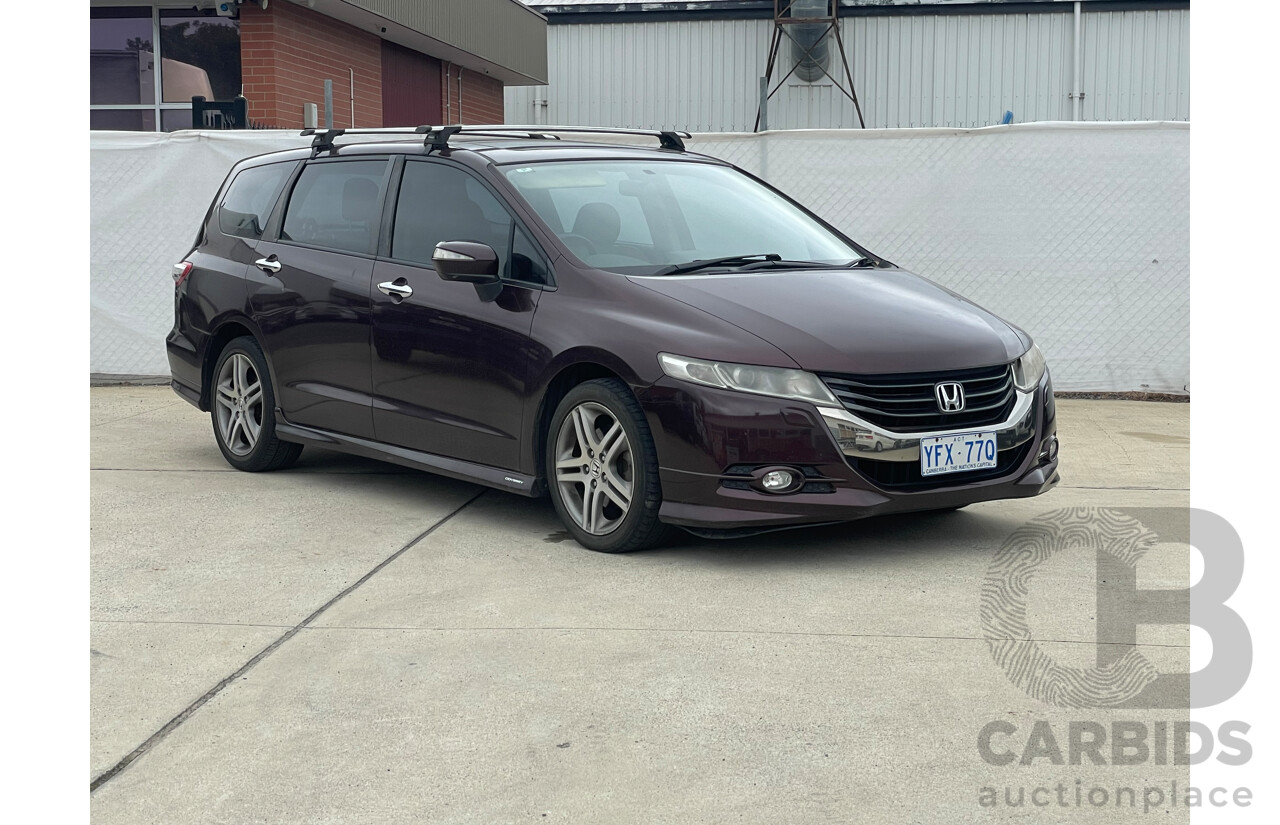 8/2009 Honda Odyssey Luxury RB 4d Wagon Purple 2.4L